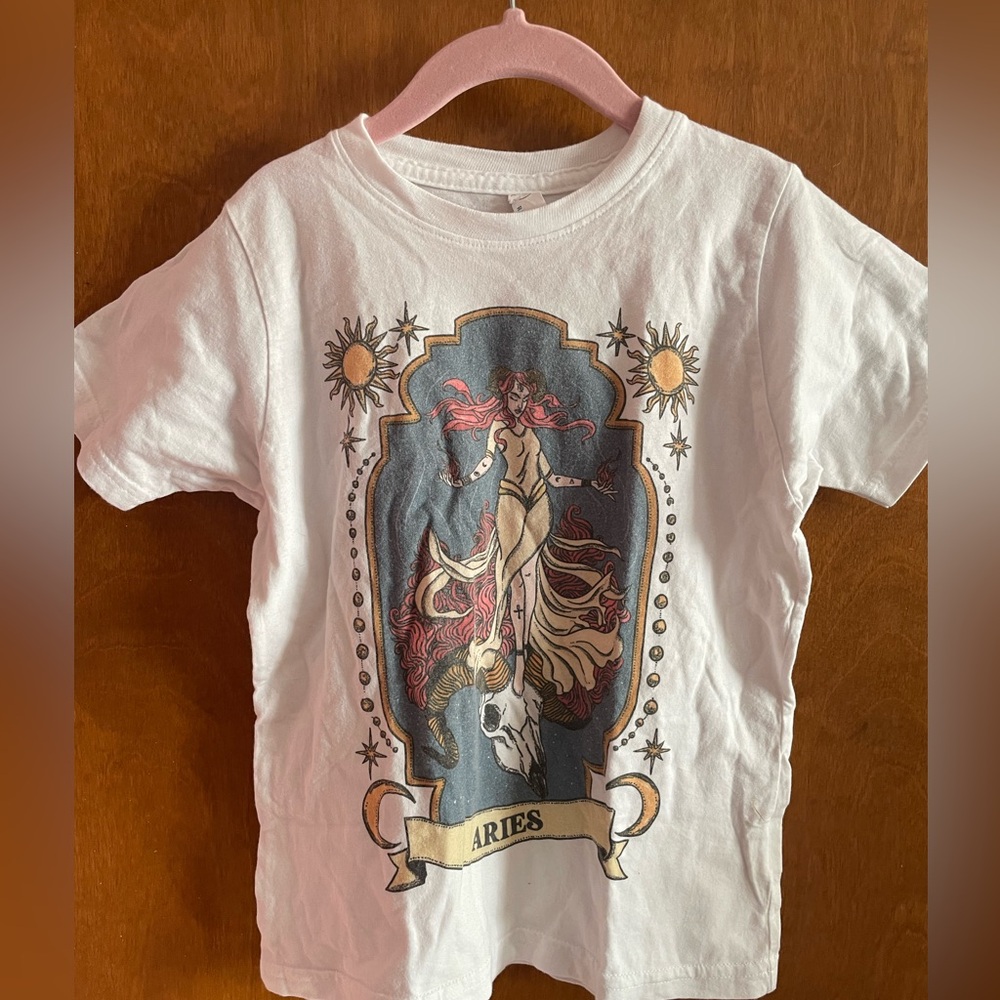 The Pine Torch Aries Zodiac Tee